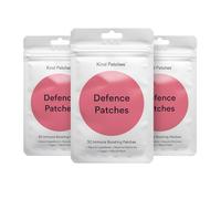Kind Patches | Defence Patches | Immune System Support | Botanical Plant-Based Formula with Echinacea, Astragalus and Olive Leaf Extract, Vitamin C, D3 & Zinc | 90 Vegan Patches, 3 Months Supply