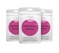 Kind Patches | Menopause Patches | Menopause Symptoms Relief Support | Botanical Plant-Based Formula with Black Cohosh Root, Curcumin & Dong Quai Root | 90 Vegan Patches, 3 Months Supply