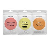 Kind Patches | Metabolism + Energy Starter Set Kit Bundle | Metabolic Support & Steady Energy Release Patches | 90 Vegan Patches | 1 Month Supply