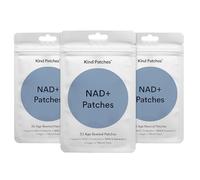Kind Patches | NAD+ Patches | Cellular Energy and Metabolism Support | Botanical Plant-Based Formula with NMN, Resveratrol & Lion's Mane | 90 Vegan Patches, 3 Months Supply