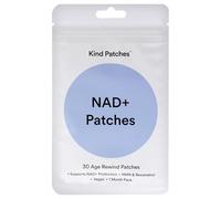 Kind Patches | NAD+ Patches | Cellular Energy and Metabolism Support | Botanical Plant-Based Formula with NMN, Resveratrol & Lion's Mane | 30 Vegan Patches