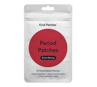 Kind Patches | Period Patches - Extra Strong | Period Relief | Botanical Plant-Based Formula with Chamomile Extract & Eucalyptus Oil | 14 Vegan Patches