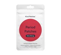 Kind Patches Period Patches Extra Strong - Period Relief with Menthol and Ginger Extract - Menstrual Relief with Natural Essential Oils - 14 Count