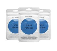 Kind Patches | Pulse Patches | Workout, Energy & Focus Support | 90 Vegan Patches | 3 Months Supply