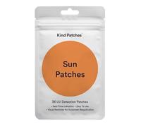 Kind Patches | Sun Patches | UV Detection Sunscreen Reminder Stickers | Botanical Plant-Based Formula with UV Reactive Colour Changing Technology | 36 Vegan Patches