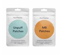Kind Patches | Unpuff & MB Bundle | Botanical Plant-Based Formula | 60 Vegan Patches