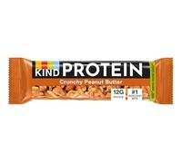 KIND Protein Bars, Gluten Free Snack Bars, Crunchy Peanut Butter, High Fibre, Healthy Snack, Source of Protein, No Artificial Colours, Flavours or Preservatives, 50g