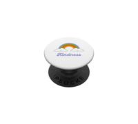 Kind rainbow kindness clouds PopSockets Adhesive PopGrip