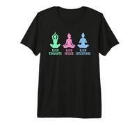 Kind Thoughts Speech Intentions Yoga Meditation Premium T-Shirt