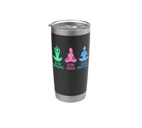 Kind Thoughts Speech Intentions Yoga Meditation Stainless Steel Insulated Tumbler