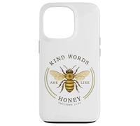 Kind Words Are Like Honey Bible Verse Bee Design Case for iPhone 13 Pro