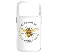 Kind Words Are Like Honey Bible Verse Bee Design Case for iPhone 17 Pro