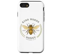 Kind Words Are Like Honey Bible Verse Bee Design Case for iPhone SE (2020) / 7/8