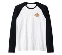 Kind Words are Like Honey Christian Bee Proverbs 16:24 Raglan Baseball Tee