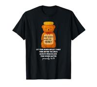 Kind Words Are Like Honey, Christian, Bible Verse T-Shirt