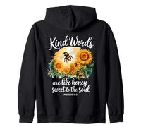 Kind Words Are Like Honey Sweet To The Soul Christians Zip Hoodie