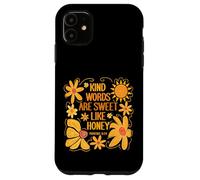 Kind Words Are Sweet Like Honey Bible Verse Gift Case for iPhone 11