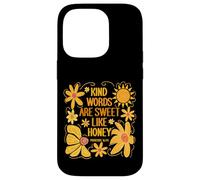 Kind Words Are Sweet Like Honey Bible Verse Gift Case for iPhone 14 Pro