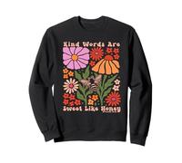 Kind Words Are Sweet Like Honey Bible Verse Gift Sweatshirt