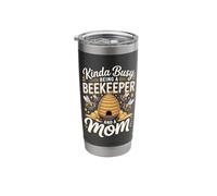 Kinda Busy Being A Beekeeper and A Mom Hive Stainless Steel Insulated Tumbler