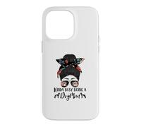Kinda Busy Being A Dog Mom Pharaoh Hound Funny Messy Bun Case for iPhone 14 Pro Max