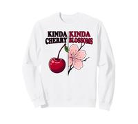 Kinda Cherry Kinda Blossoms Floral Spring Sweatshirt