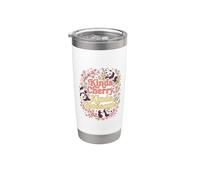 Kinda Cherry Kinda Blossoms Panda Spring Stainless Steel Insulated Tumbler