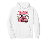 Kinda Chic To Be In My 40's Viral Meme Women Pullover Hoodie
