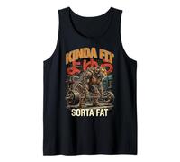 Kinda Fit Sorta Fat Tiger Weightlifting Tank Top