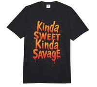 Kinda Sweet Kinda Savage Comfort Colors Adult Heavyweight T-Shirt