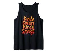Kinda Sweet Kinda Savage Tank Top