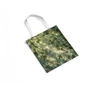 Kinde Beach Bag Yellow Green Cotton and Hemp Cross Body Bag Women Washable Canvas Handbag Waterproof Suitable for Travel Swimming Pool Shopping Gym Kayaking Daily Use 30x40cm/1 Pcs