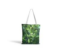 Kinde Beach Bag Yellow Green Cotton and Hemp Cross Body Bag Women Washable Canvas Handbag Waterproof Suitable for Travel Swimming Pool Shopping Gym Kayaking Daily Use 30x40cm/1 Pcs