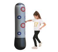 Kinder Aufblasbare Panzerbeutel, Kinderstochbeutel Aufblasbar | Boxspielzeug Zurückspringen - Karate-Zuverlässige Konstruktion, 62,99 Zoll Hoch Für Kinder Im Alter Von 5 BIS 12 Jahren