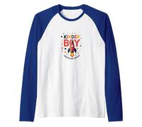 Kinder Boy Adventure Begins Cosmic Rocket Journey Raglan Baseball Tee, Men, Royal Blue/White, L