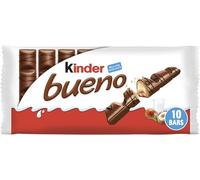 Kinder Bueno Classic Chocolate Bars, Pack of 10