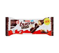 Kinder Bueno Dark Chocolate Melting Black 30 Snacks of 2 Wrapped Bars 43 g