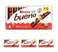 Kinder Bueno Milk And Hazelnuts 10x43g 430g (Pack of 4)