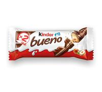 Kinder Bueno Milk Chocolate and Hazelnuts Bar, Covered Wafer 2 x 21.5g