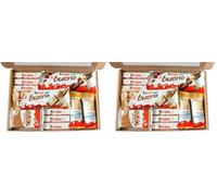 Kinder Chocolate Gift Box, Kinder Selection Box, Kids Chocolate Gift, Birthday Chocolate Hamper, Happy Hippos, Cards, Bueno Letterbox Gift, Chocolate Lover Selection Box (Pack of 2)