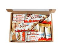 Kinder Chocolate Gift Box, Kinder Selection Box, Kids Chocolate Gift, Birthday Chocolate Hamper, Happy Hippos, Cards, Bueno Letterbox Gift, Chocolate Lover Selection Box