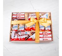 Kinder Chocolate Gift Box - Selection of Bueno, Surprise Eggs, Happy Hippo & Milk Bars - Perfect for Christmas, Birthday & Thank You Presents for Kids & Adults