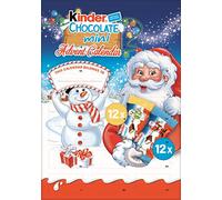 Kinder Chocolate Mini Advent Calendar (12 Mini Mini with Cereals Bar), 135g