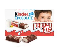Kinder Chocolate Small Bars, Chocolate Gift Pack, Fine Milk Chocolate Bar with a Milky Filling, 200g (pack of 1)
