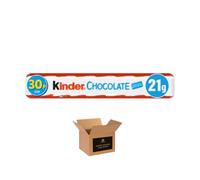 Kinder Chocolate Variety Pack | Assorted Milk & Hazelnut Chocolate Bars - Smooth Creamy Milk Chocolate Snack for Kids & Adults (Kinder Chocolate Bar - 21g x 36Pack) PM.50p