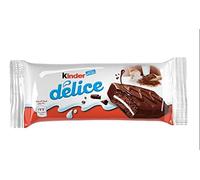 4 Pieces x 39g KINDER Delice Cake BAR - 156g x 2