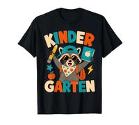 Kinder Garten Raccoon | Funny Back to School T-Shirt