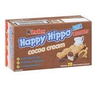 Kinder Happy Hippo Cocoa Cream Biscuits 28 Pcs Box