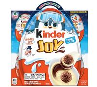 Kinder Joy Holiday Egg With Toy Surprise, 6 Count (Pack of 1)
