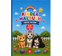 Kinder Malbuch Süsse Katzen
